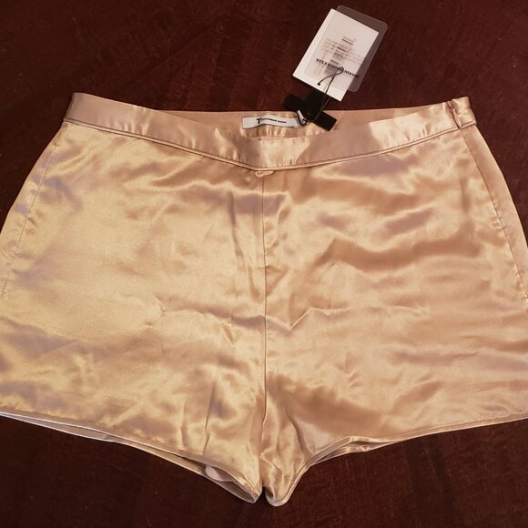 T by Alexander Wang Satin Shorts NEW - Picture 2 of 10